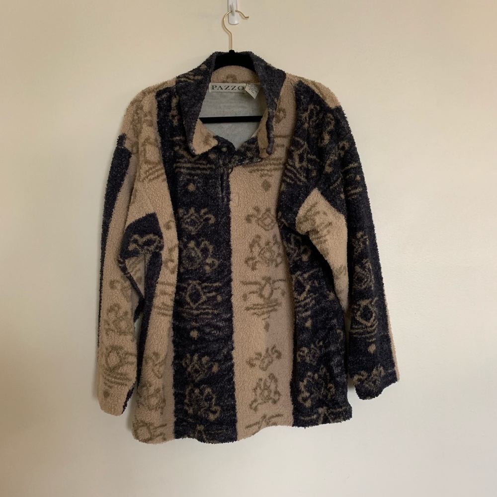 High neck sweater